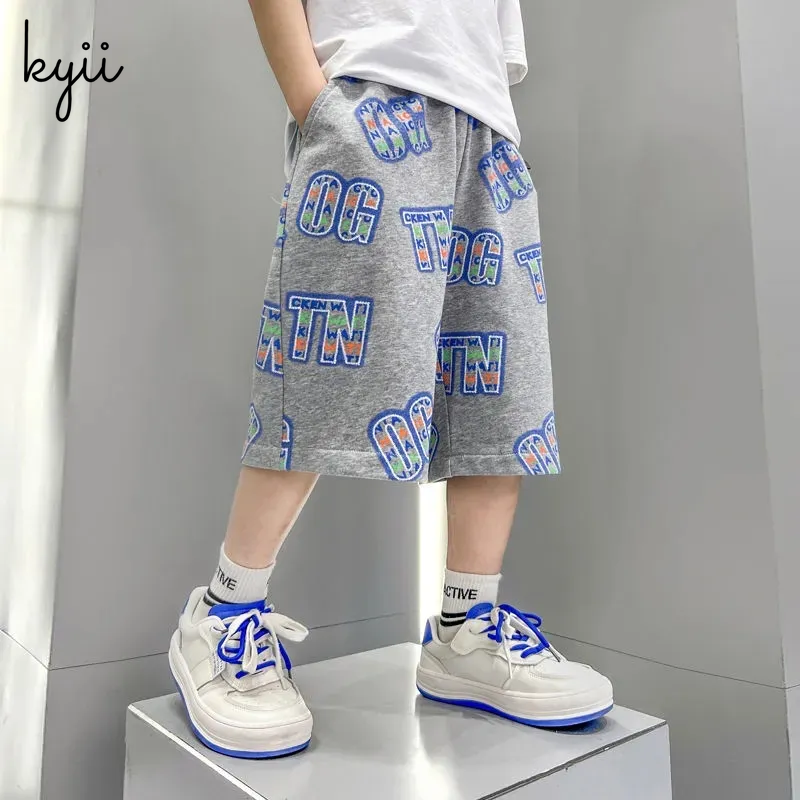 KYII Boy shorts summer loose children Casual Short kyb031