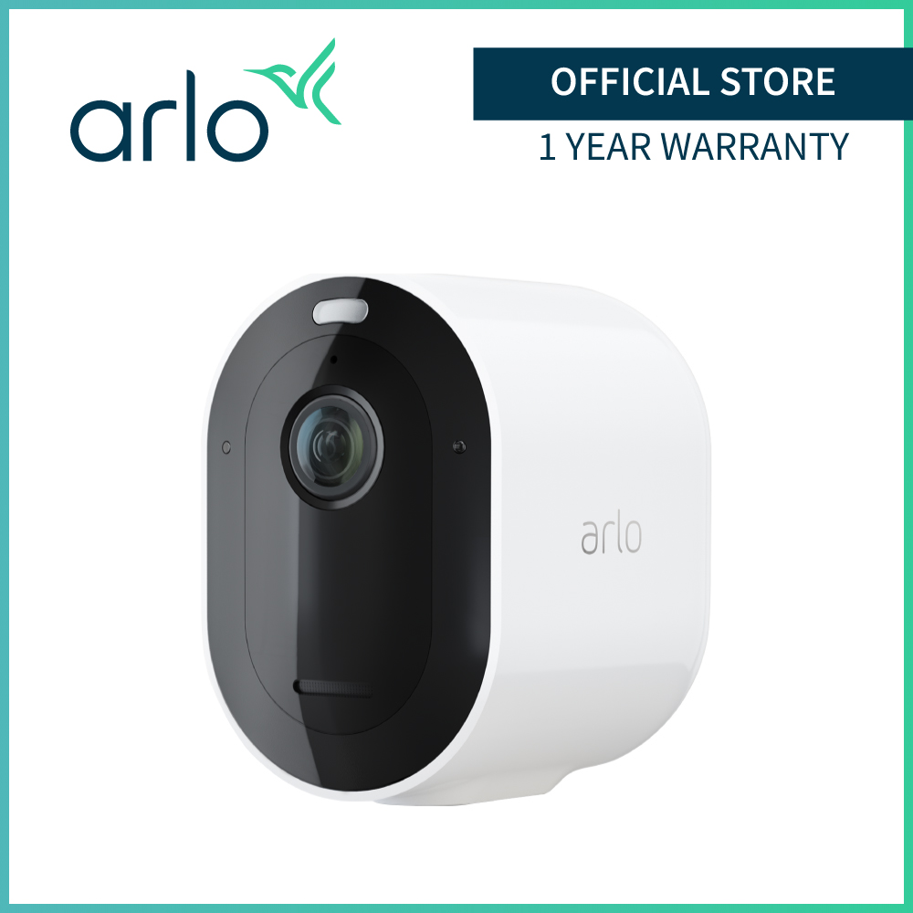 ARLO Pro 4 VMC4050P 2K QHD Wire-Free Security Camera – No Hub Required
