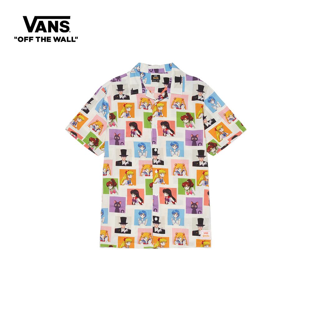 Vans Pretty Guardian Sailor Moon Short Sleeve Woven T-shirt MISC VN0000AFWHT1
